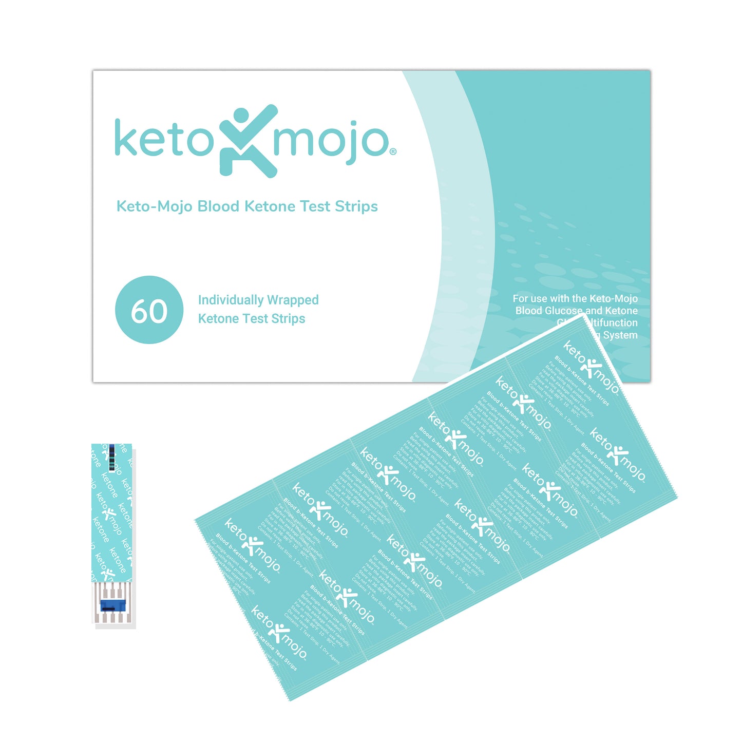 Ketone Test Strips (60 pack)