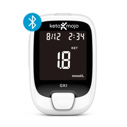 GKI-Bluetooth Blood Glucose & Ketone Meter Kit - PROMO BUNDLE (mmol)