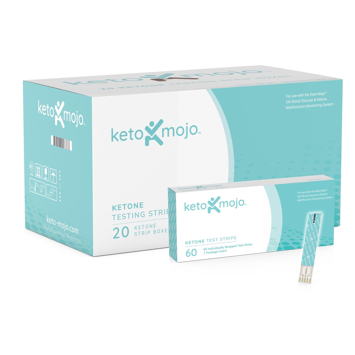 Inner Case Ketone Test Strips (20 units)