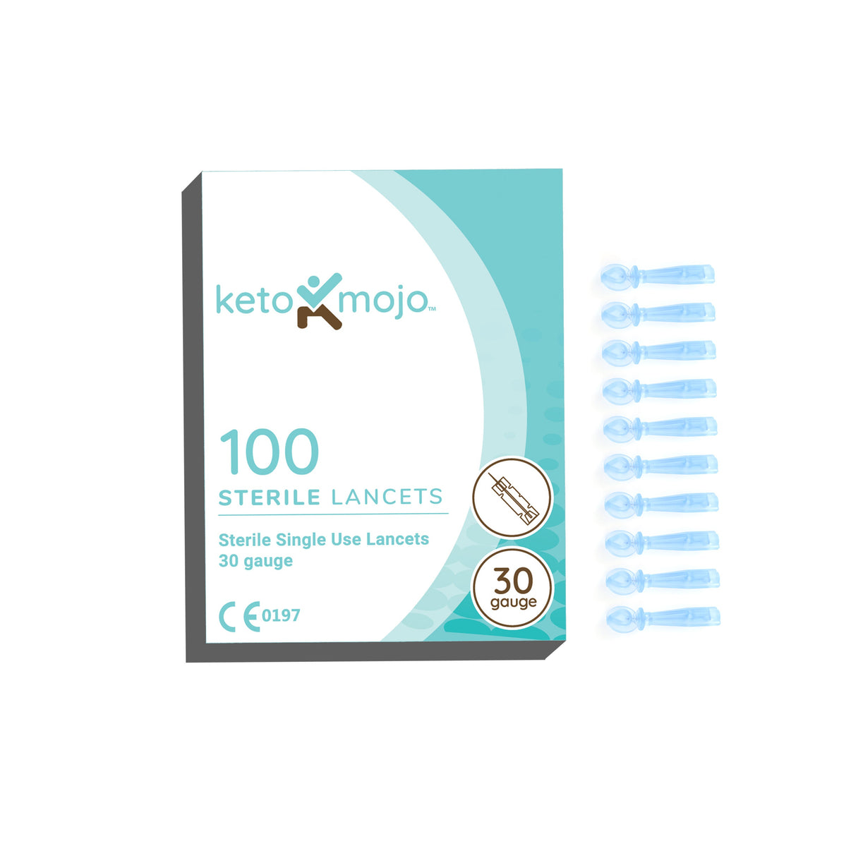 Universal Lancets 30G, 100pcs KetoMojo UK
